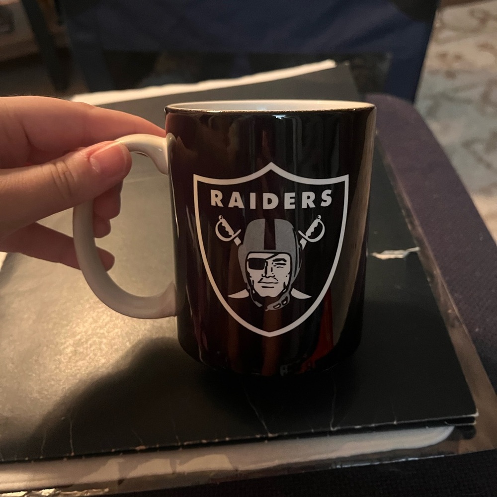 Raiders sports mug